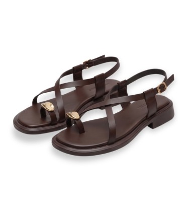 Sandale Femme 728 en Simili Cuir | Trioox Tunisie