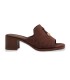 Mules Femme  Daim Talon Carré Tunisie – Ref 749 | Trioox